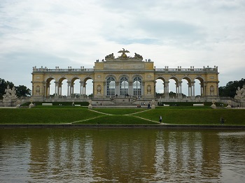 Gloriette située dans le parc de Schonbrunn