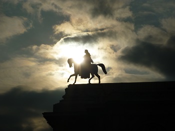 Toit de l'opéra de Vienne