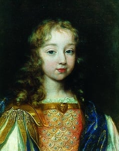 Louis XIV petit, enfant