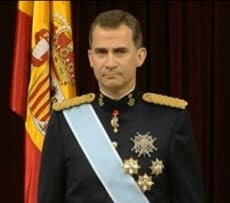 Roi Felipe VI d'Espagne